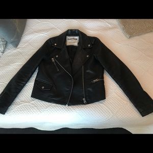 Garage P/S Faux Leather Moto Jacket